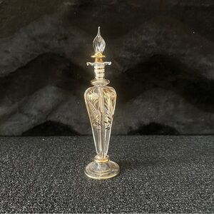 Hand Blown Egyptian Glass Perfume Bottle